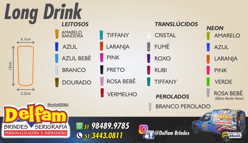 Copo Long Drink Premium